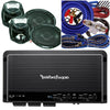 Rockford Fosgate R2-300X4 300W 4-Ch Amp + 4x Kenwood KFC-D691 6x9" Speaker + KIT - Sellabi