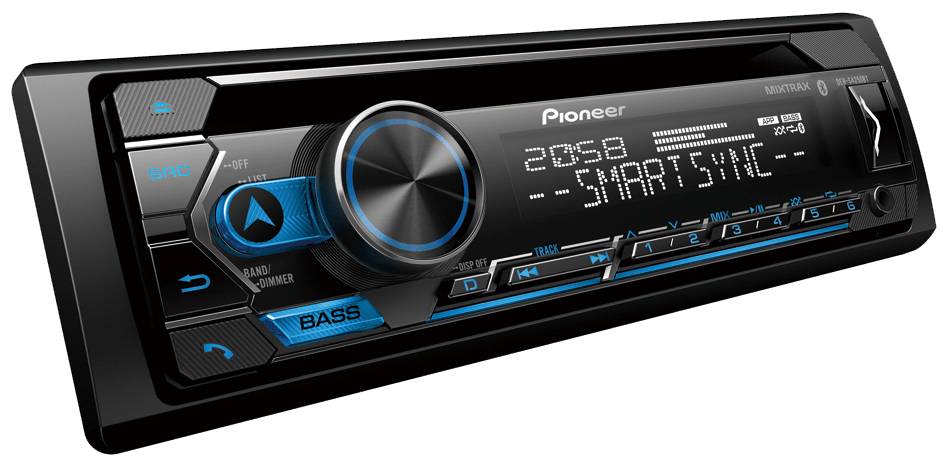 Pioneer DEH-S4250BT CD and Digital Media Receiver with Dual Bluetooth - Sellabi