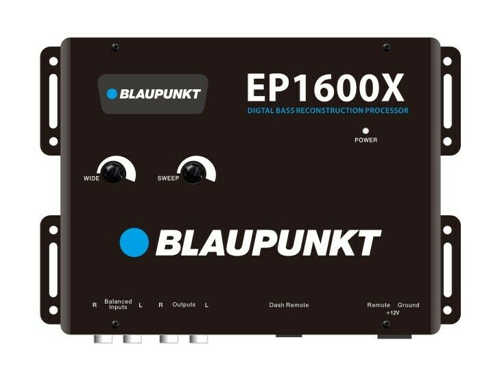 Blaupunkt EP1600X Digital Car Audio Bass Processor Base Note Resonator Black - Sellabi