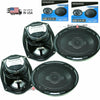 4X Kenwood  6X9" 4 Way coaxial Car Speakers 1200W replacement KFC6995PS - Sellabi