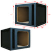 1x 12" Single Ported L7 L5 KICKER Vented Square Box Subwoofer Enclosure 1" MDF - Sellabi