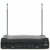 Professional Wireless Microphone System Dual Headset 2 x Mic Cordless Receiver - Sellabi