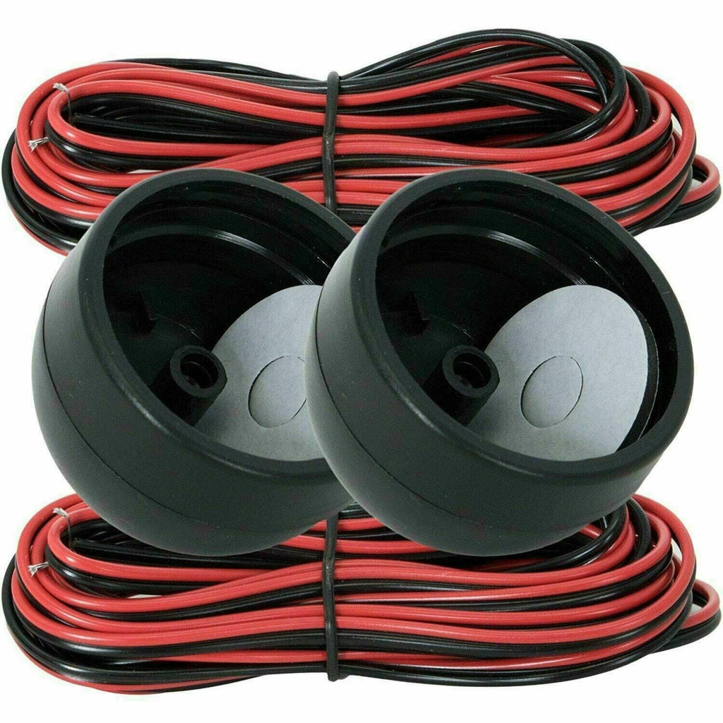 Two Pairs of Gravity 6.5-Inch 2-Way Car Component Speaker Audio System 6-1/2in - Sellabi