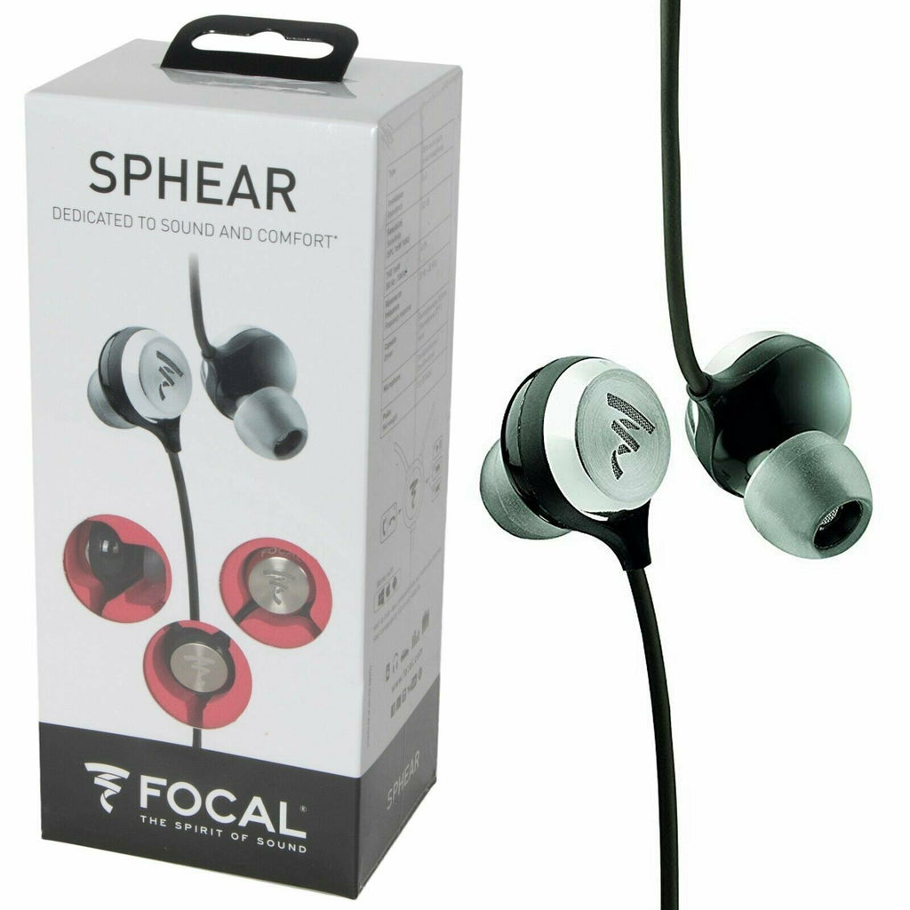 New Focal Sphear In-Ear Headphone w/ In-line Remote & Microphone - Sellabi