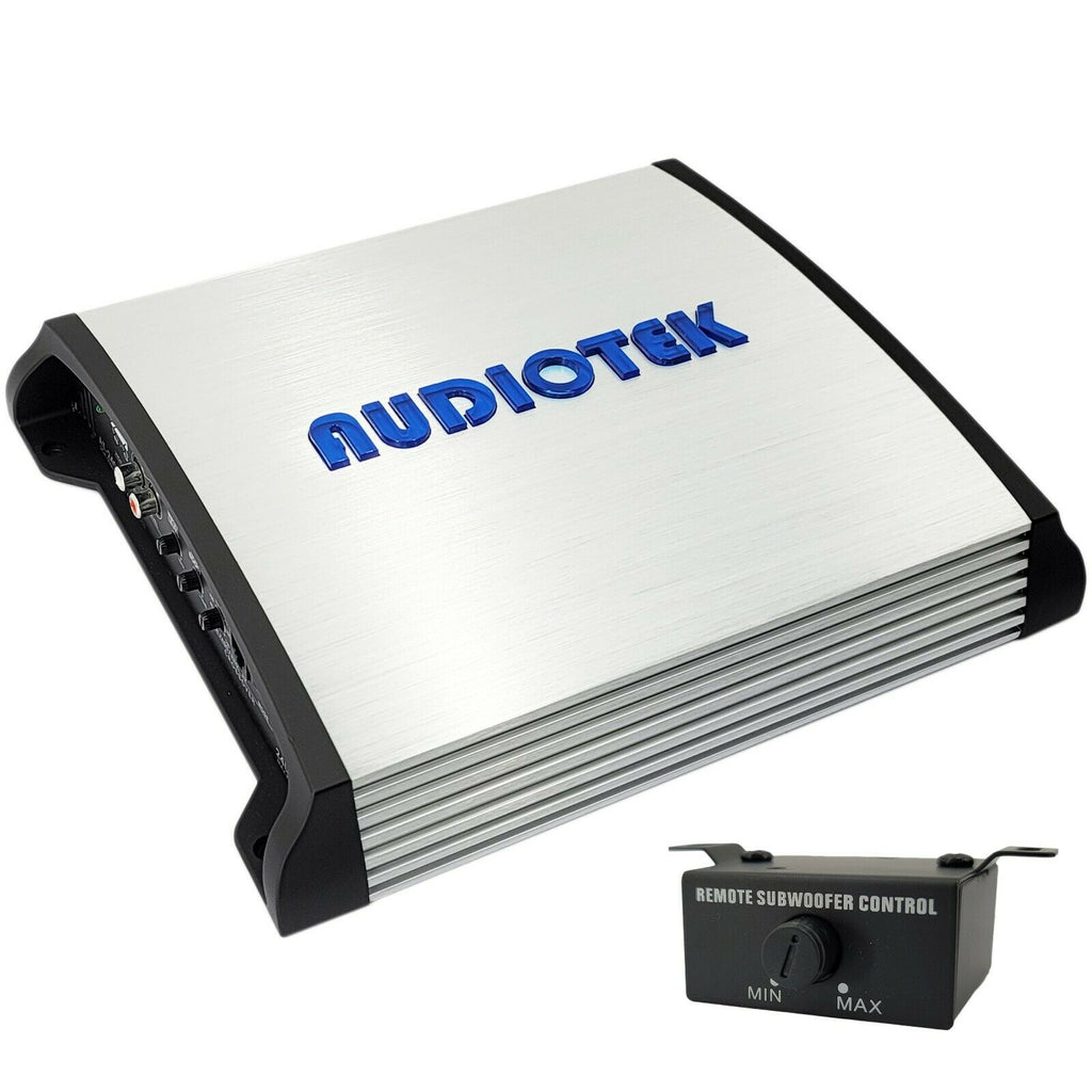 Audiotek AT-2400S Full Range 2400 Watts MAX Power 2 Channel Stereo Car Amplifier - Sellabi