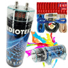 AT-3.5 Capacitor 12V Audio 3.5 Farad 3500W Digital 3 Digit Display + Kit 0 Ga - Sellabi