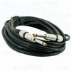 2 Sets - 50 Feet 16 Gauge 1/4 to 1/4 Speaker Cable Pro DJ / Pro Sound Audio Wire - Sellabi