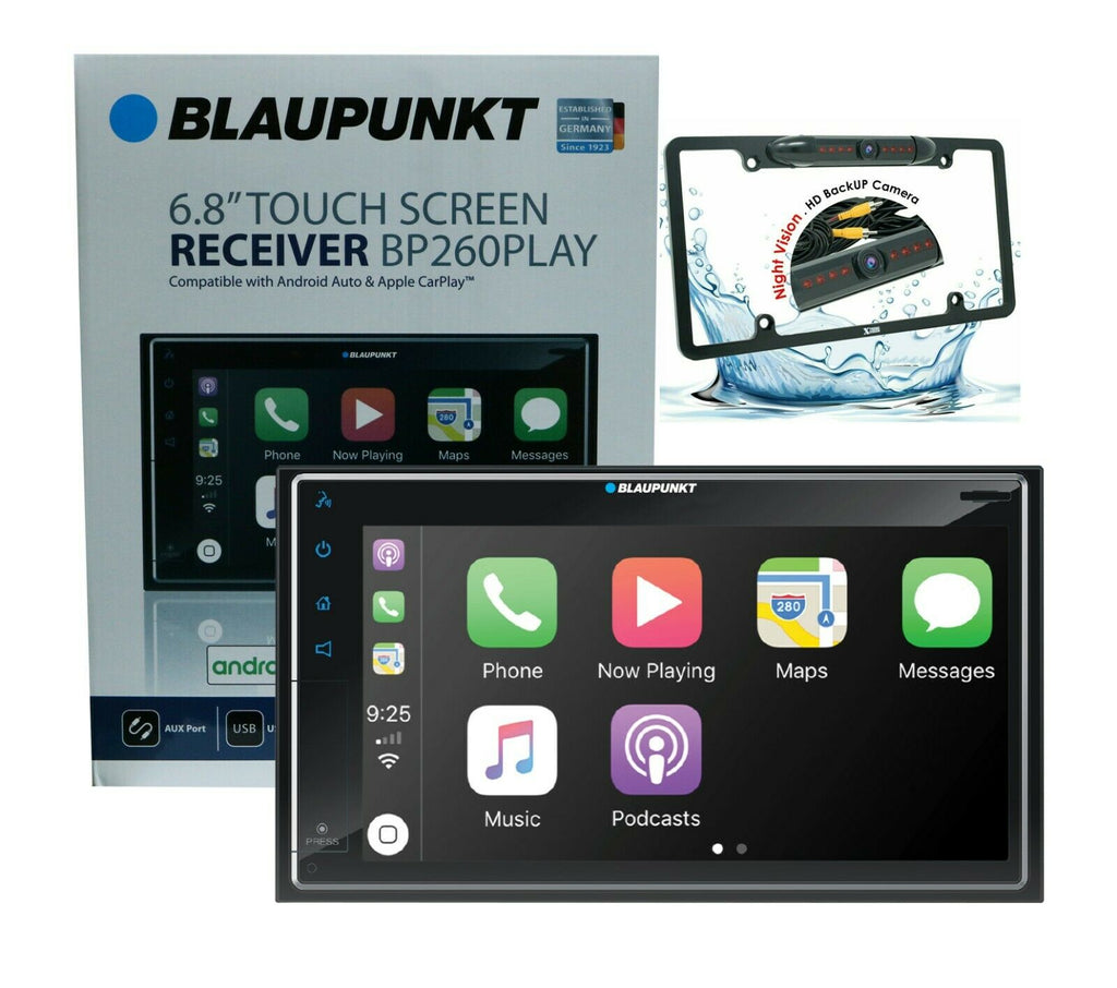 Blaupunkt BP260PLAY 6.8” Touchscreen Receiver + Rear Camera XV-30LCC - Sellabi