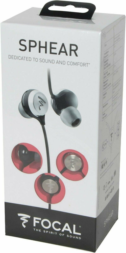 New Focal Sphear In-Ear Headphone w/ In-line Remote & Microphone - Sellabi