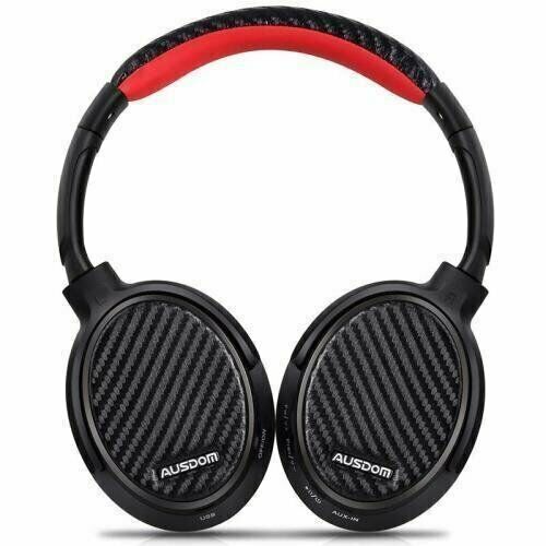 AUSDOM ANC7  [2018 Upgrade] Active Noise Cancelling Headphone - Black Work w/ BT - Sellabi