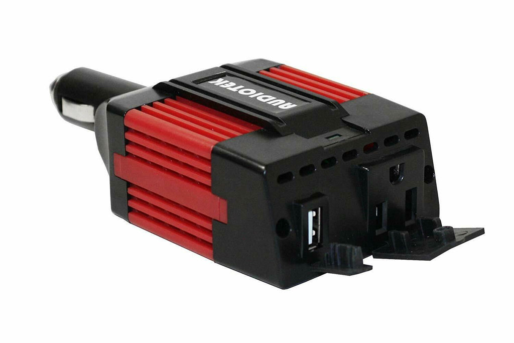 AUDIOTEK Pi350 DC to AC Portable Heavy Duty Power Inverters - with AC/USB Output - Sellabi