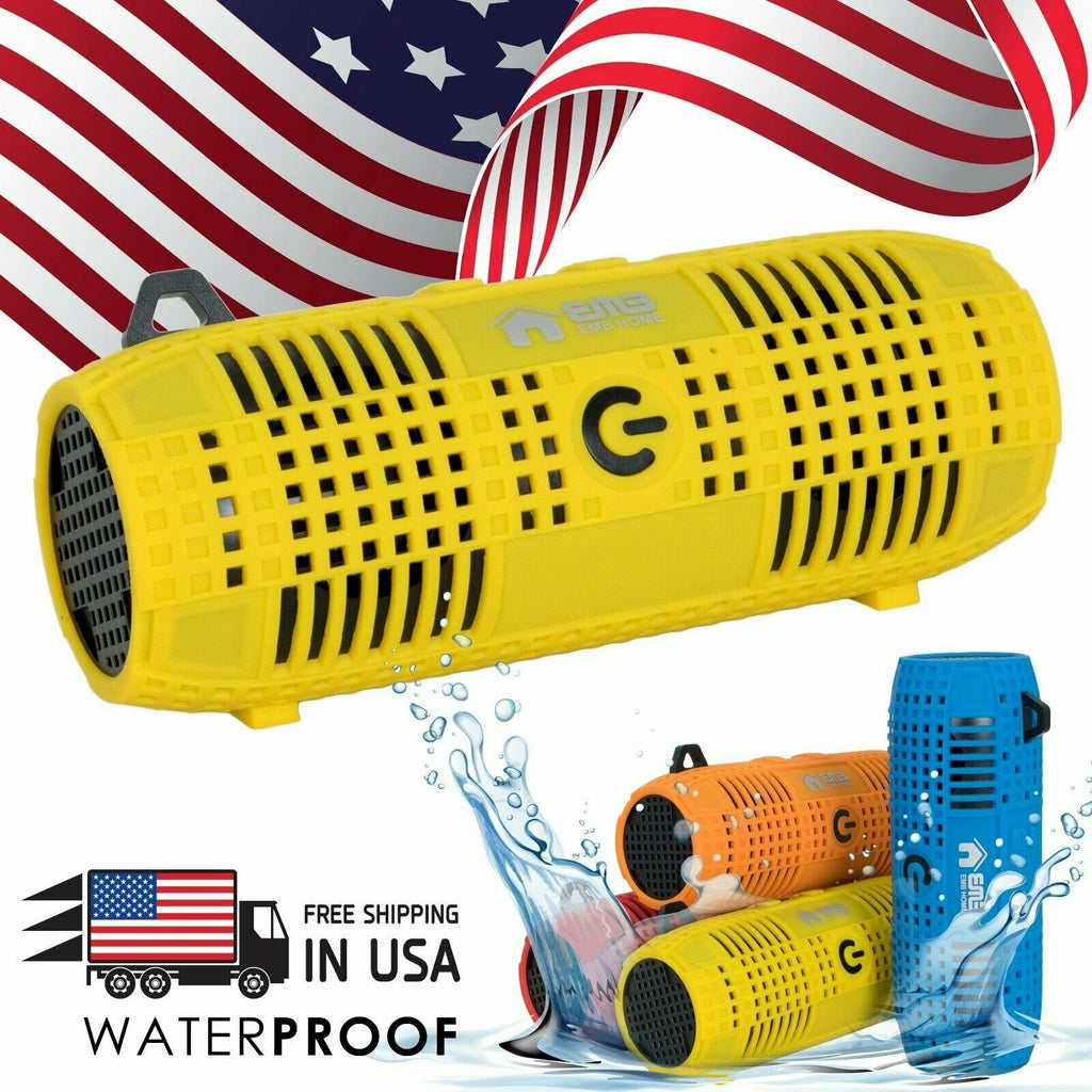 Rechargeable Portable waterproof  Speaker Outdoor Wireless Loud w/ Bluetooth - Sellabi