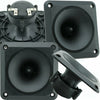 4x EMB T-0.5 3.5" 400 WATTS MAX POWER SQUARE SUPER HORN TWEETERS LIGHT WEIGHT - Sellabi