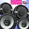 4x JVC CS-DR162 Car Audio 6.5" 300W Neodymium 2-Way Coaxial Speakers DR Series - Sellabi