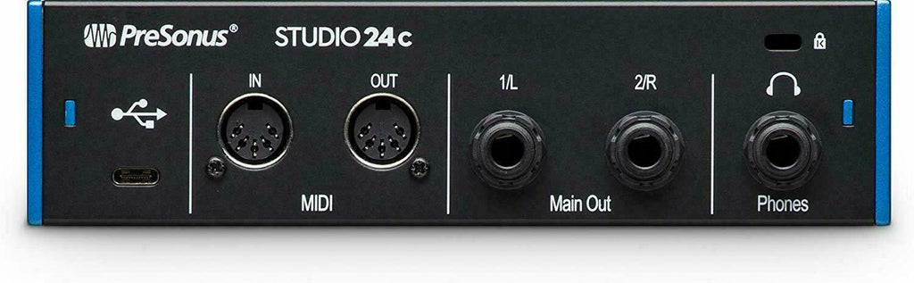 PreSonus Studio 24C 24-bit /192kHz 2x2 USB-c Portable Audio Interface  - UC - Sellabi