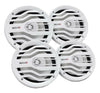 4x MB Quart NK2-116W 2-way Coaxial 240Watts MAX Power NAUTIC Speakers for Marin - Sellabi