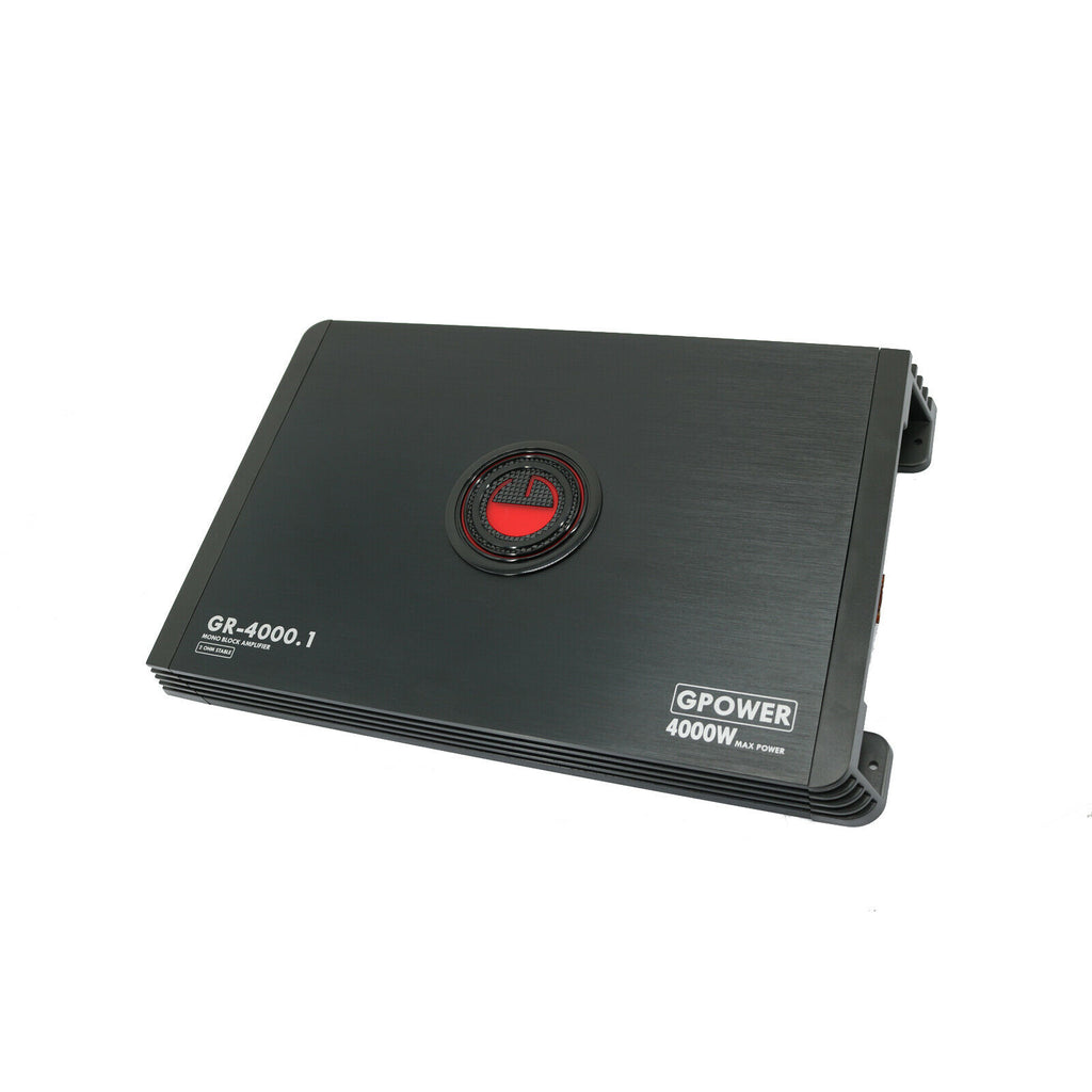 New Gravity GR4000.1 Monoblock 4000 WATTS  Class AB Car Audio Stereo Amplifier - Sellabi