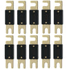 10x 300 Amp ANL Inline Gold Plated Electrical Protection Fuse Blade for Vehicle - Sellabi