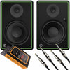 2x Mackie CR8-XBT CR-X Series 8" Multimedia Monitors + 2x XLR Cables + Magnet - Sellabi