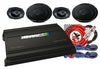 Autotek MM1620.4 1600W Amp +4x Kenwood KFC-PS6986 6x9" Speakers + 4 Ch Amp Kit - Sellabi