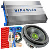 Hifonics BG-2200.1D 2200 Watt Mono Bass Amp + 1x Subwoofers 15" 3500W + 0 Ga Kit - Sellabi