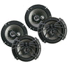 4x Soundstream AF.653 Arachnid Series 600 Watts Total Power 6.5" 3-Way Speaker - Sellabi