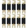 10 Pieces 250 Amp ANL Inline Gold Plated Electrical Protection Fuse for Vehicle - Sellabi