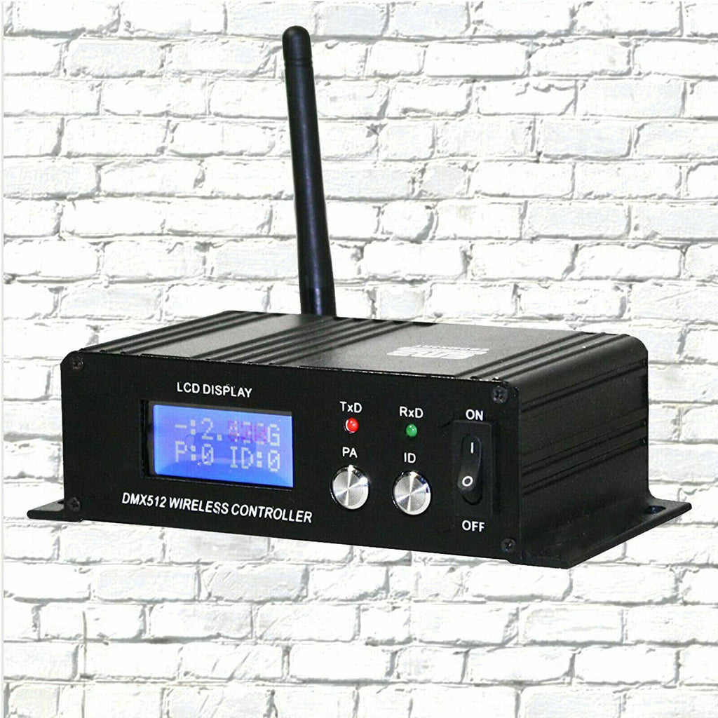 EMB PACKAGE EBDMX3RT WIRELESS DMX512 TRANSMITTER / RECEIVER + EBDMX5W CONTROLLER - Sellabi