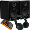 2x Mackie CR5-X CR-X Series 5" Multimedia Monitor + Bluetooth Headphone + Magnet - Sellabi