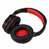 AUSDOM M04S NFC Wireless Bluetooth 4.0 Headphones Built-in Microphone Black-Red - Sellabi