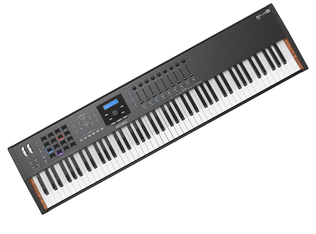 Arturia KeyLab 88 MkII Hammer-Action 88 Keys Keyboard MIDI Controller -Black UC - Sellabi