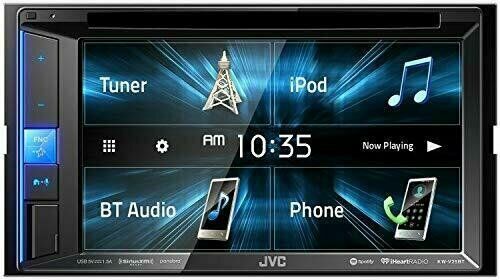 JVC KW-V25BT Multimedia Receiver Bluetooth+ Back-up Camera + Magnet Phone Holder - Sellabi