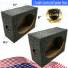 2x  Style 6 x 9 Inch Car Audio Speaker Box Enclosures, 2 Speakers - Sellabi