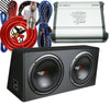 Cerwin Vega XE12DV 12" 1600W Sub Enclosure Box + Soundxtrem ST-1500.2 Amp + Kit - Sellabi