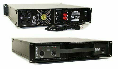 EMB EB6500 2  Channel 6500 Watts Professional Power Amplifier AMP DJ PA  Stereo - Sellabi