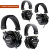 4x TASCAM TH-MX2 Close Back Recording Mixing Home Studio Headphones- Black - Sellabi