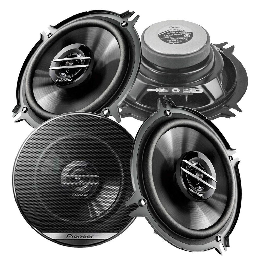 4x Pioneer TS-G1320F 2-Way 5.25" Coaxial Speakers 500 Watts Max 4 ohms - Sellabi