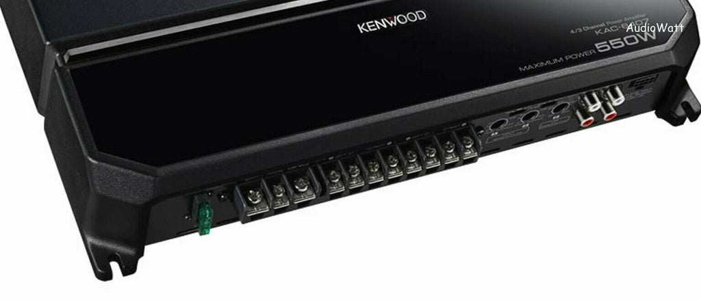 Kenwood KAC-6407 4/3 Channel Power Car Amplifier 40W RMS x 4 / 550W Max Power - Sellabi