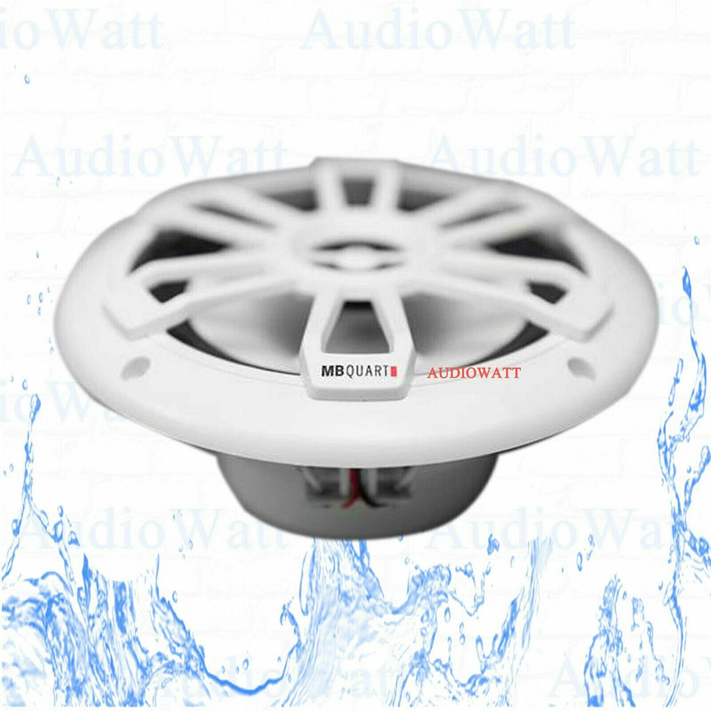 2x MB Quart NF1-116 Waterproof Nautic 6.5" Shallow-mount Marine 80W Speakers NEW - Sellabi