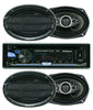 Gravity AGR-S209BT 1-Din Car Stereo Receiver + 4x Audiobank AB-690 6x9" Speakers - Sellabi