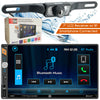 DUAL 7" LCD Digital MultiMedia Receiver w/ Bluetooth DM720 + Rear Camera XV95BK - Sellabi