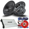 2x Rockford Fosgate R2D2-10 10" 1000W Subwoofer + P3001 Amplifier 3000W + Kit - Sellabi