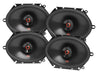 4x JBL CLUB 8622 6x8" 360W Max Power 2-Way Car Audio Coaxial Speakers - 2 Pair - Sellabi