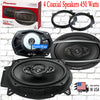 4x Pioneer TS-A6960F 450 Watts 6"x 9" 4-Way Car Audio Coaxial Speakers +4Spacers - Sellabi