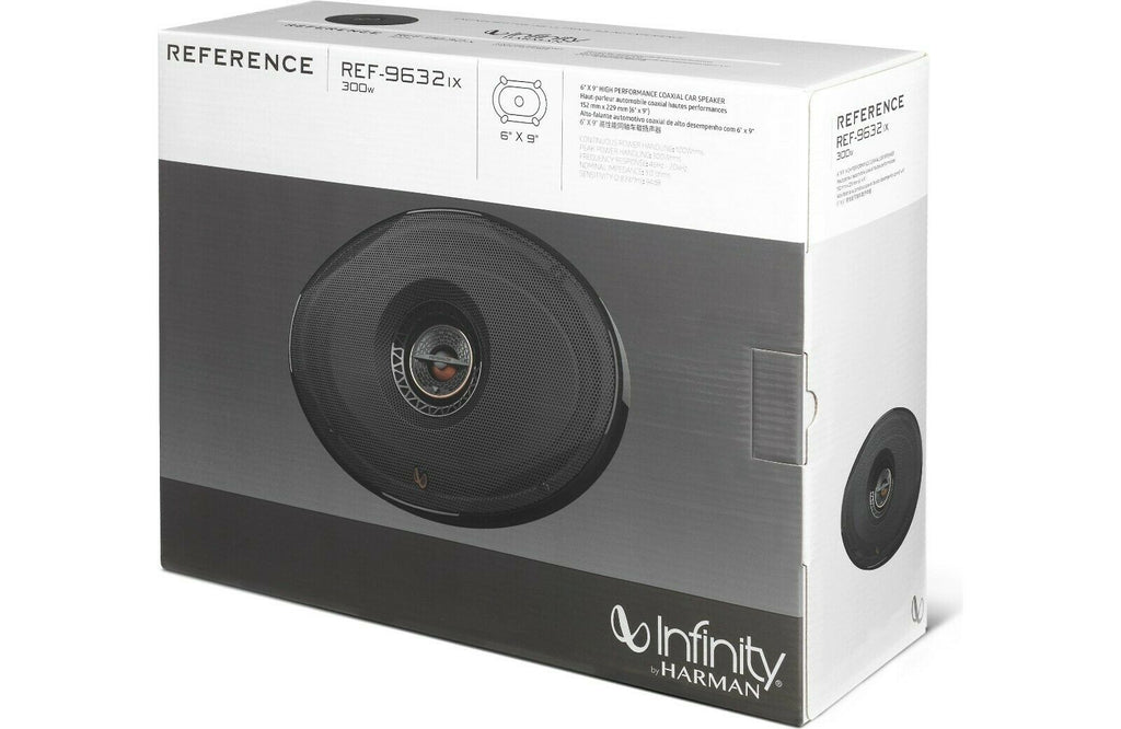 2x Infinity Reference Series REF-9632ix 300 Watts 6"x9" 2-way Car Audio Speakers - Sellabi