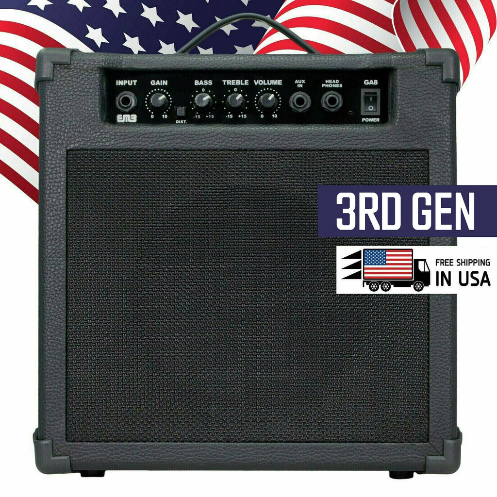 EMB 300W RMS Electric Guitar Amplifier Speaker Powerful Cabinet w/ AUX - 3RD GEN - Sellabi