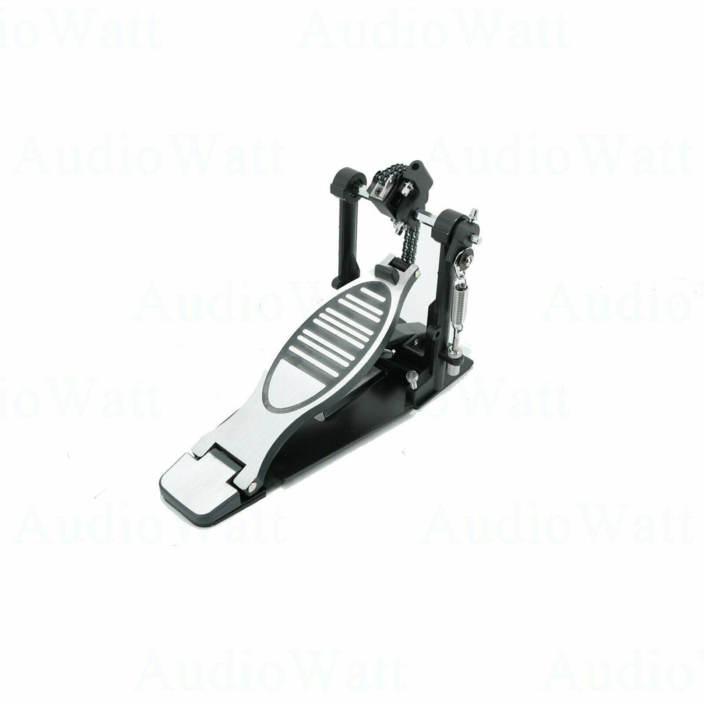 NEW Single Dual-chain Bass Drum Pedal Drive Music Foot Percussion Folding - Sellabi