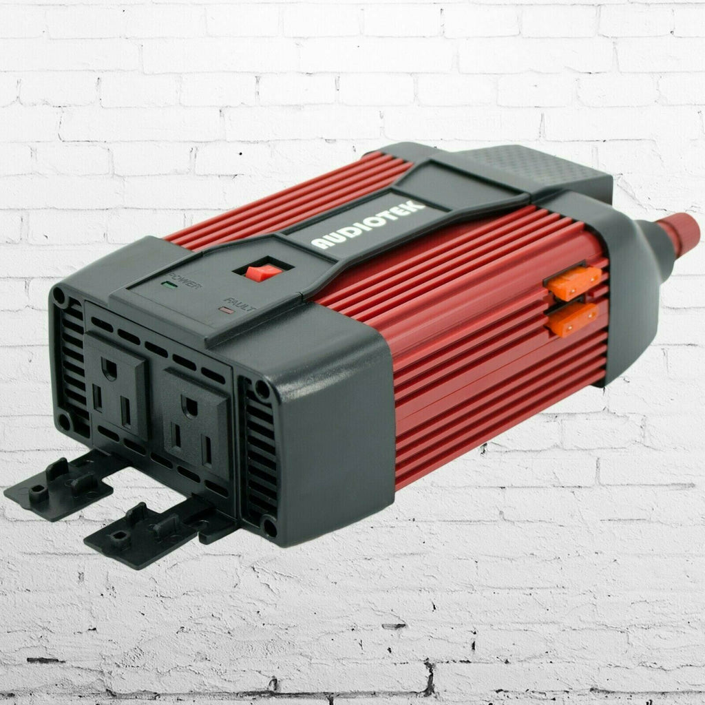 Audiotek 900W Watt Power Inverter DC 12V AC 110V Car Converter USB port Charger - Sellabi