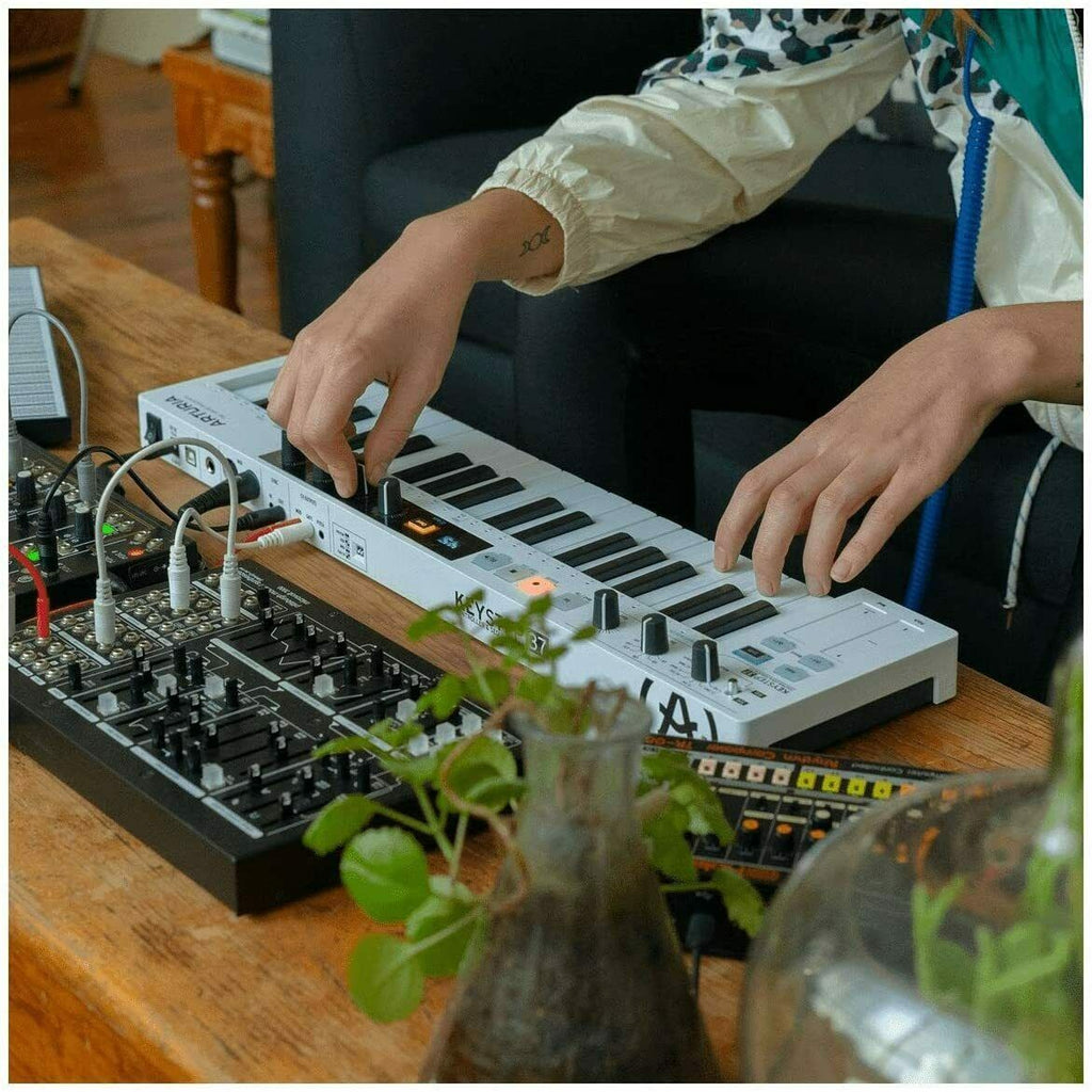 Arturia Keystep 37 Keyboard MIDI Controller and Sequencer -White - Sellabi