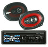 Soundstream VCD-21B CD Player Receiver+  2x Audiobank AB-6970 6x9" Speakers - Sellabi